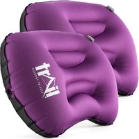 Inflatable Camping Pillow Large Travel Cushion Back Neck Support