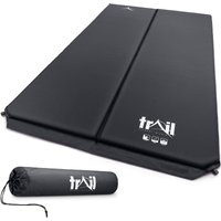Double Camping Mat Self Inflating Inflatable Camp Roll Mattress Bag