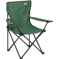 Trail Outdoor Leisure Trail Folding Camping Chair Lightweight Cup Holder Fishing Outdoor in Green