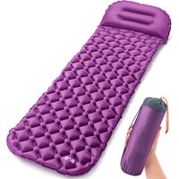 Lightweight Sleeping Mat Pillow Ultra Light Inflatable Camping Mattress 5.5cm