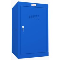 Phoenix Safe Company Size 3 Blue Cube Locker with Key Lock, CL0644BBK, 87 Liters