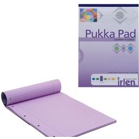 Dyslexia Pad A4 80gsm Ruled Margin 100 Pages 50 Sheets Lavender