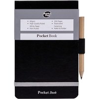 A7 Police Memo Book Pencil & Elasticated Strap