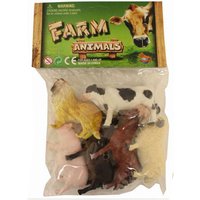 Farm Animals 6 Pack 4" Figures
