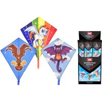 MY 60cm x 70cm Nylon Diamond Kite (Unicorn, Dragon or Eagle) | Size: 60 cm x 70 cm