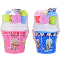 Nalu 15cm Ice Cream Design Bucket & Sand Toy Set