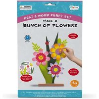 Make Bunch Flowers Felt Craft Kit No Glue or Tools Needed