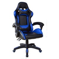 Groundlevel Executive Racing Style Gaming & Office Chair in Blue