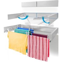 Wall Mounted Folding Laundry Clothes Drying Rack
