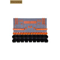 75 Piece DIY Tool Storage Set Wall Plates