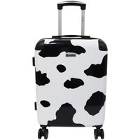 Animal Print Hard Shell Cabin Suitcase