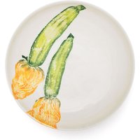 Courgette Flower Hand Made Supper Bowl 24cm