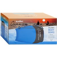 VFM e-Store Inflatable Blue Single Bodyboard For One Person - Oceana