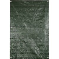 VFM e-Store Camping Groundsheet Reinforced Eyelets Waterproof Green