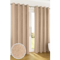Plain Textured Thermal Room Darkening Energy Saving Pair Curtains Bedroom & Room cm width x 183 cm drop
