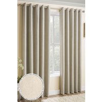 Plain Textured Thermal Room Darkening Energy Saving Pair Curtains Bedroom & Room cm width x 229 cm drop