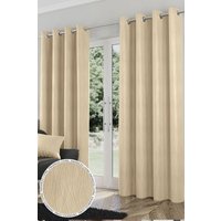 Thermal Energy Saving Eyelet Curtain Wave Pattern Ideal Room & Bedroom cm width x 183 cm drop