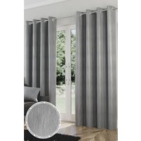 Thermal Energy Saving Eyelet Curtain Wave Pattern Ideal Room & Bedroom cm width x 137 cm drop