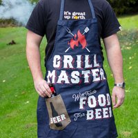 Grill Master BBQ Cooking Apron Fathers Day Gift
