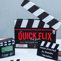 Boxer Gifts Quick Flix Movie Trivia Game - Quiz Games for Family