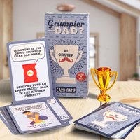 Boxer Gifts Men's Grumpier Than Dad - Family Card Game
