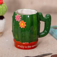 Cactus Gift Mug Prickly Morning Plant
