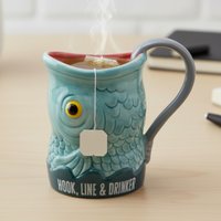 Boxer Gifts Carp Fishing Mug - Funny Fishing Gifts for Men & Fisherman