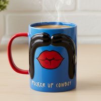 Boxer Gifts Pucker Up Cowboy Funny Gift Mug for Men
