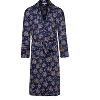 Bown of London Gatsby Paisley Lightweight Dressing Gown in Blue | Size: XL