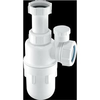 McAlpine A10AV 75mm Water Seal Anti-Syphon (Silentrap) Adjustable Inlet Bott in White