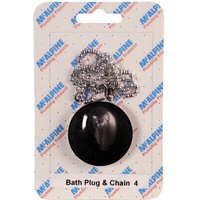 CARD 4 Bath Robust Rubber Seal Plug & Chain set BP4 + CH4 18