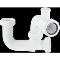 McAlpine L10V 75mm Water Seal Anti-Syphon (Silentrap) with 1.5" Multifit Out in White