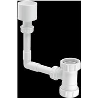 McAlpine TUNKIT-1 WC Overflow Kit with Tun Dish Overflow into flush pipe in White