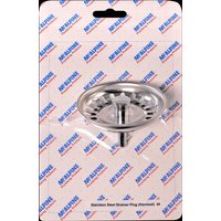 CARD 49 Stainless Steel Stemball Strainer Plug BWSTSS TOP