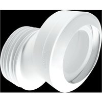 McAlpine MAC-4A 97-107mm Inlet x 4"/110mm Outlet 40mm Offset MACFIT WC Conne in White