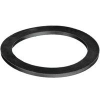 McAlpine RWW8 Rubber Waste Washer 77mm X 59mm X 3.0mm in Black