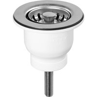 85mm Chrome Belfast Sink Basket Strainer Waste Kit MBSWSS85 90