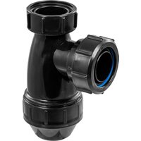E10 BL 1.25" Shallow Bottle Trap Basins Modern Bathroom Waste