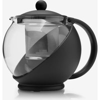 Kilo Glass Teapot with Infuser 2 Cup in Black