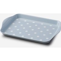 Zeal Melamine Dotty Tray Mini in Duck Egg Blue