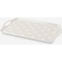 Melamine Dotty Serving Tray Large
