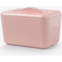 Zeal Melamine Insulated Butter Dish with Lid in Rose