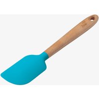 Wood Handled Spatula 26cm Aqua