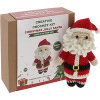 Christmas Crochet Kit Jolly Santa