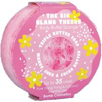 Bomb Cosmetics Women's Body Buffer Soap Shower Sponge The Big Ylang Theory in Pink