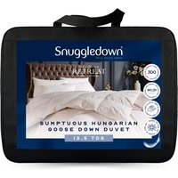 Snuggledown Retreat Hungarian Goose Down 13.5 Tog Winter Duvet in White | Size: King