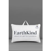 EarthKind Feather & Down Medium Support Pillow 1 Pack in White