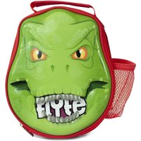 Flyte Darwin The Dino - Lunch Bag 9cm x 19cm x 25cm in Green | Size: 9 cm x 19 cm x 25 cm