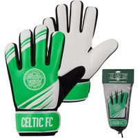 Celtic FC Goalkeeper Gloves - Junior in Green