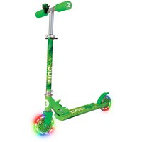 Zinc Two Wheeled Folding Light Up Explorer Scooter Dino